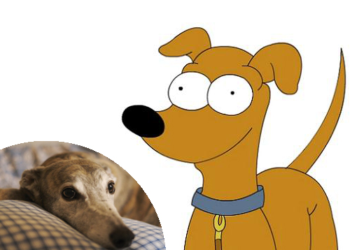simpsons-dog simpsons dog1