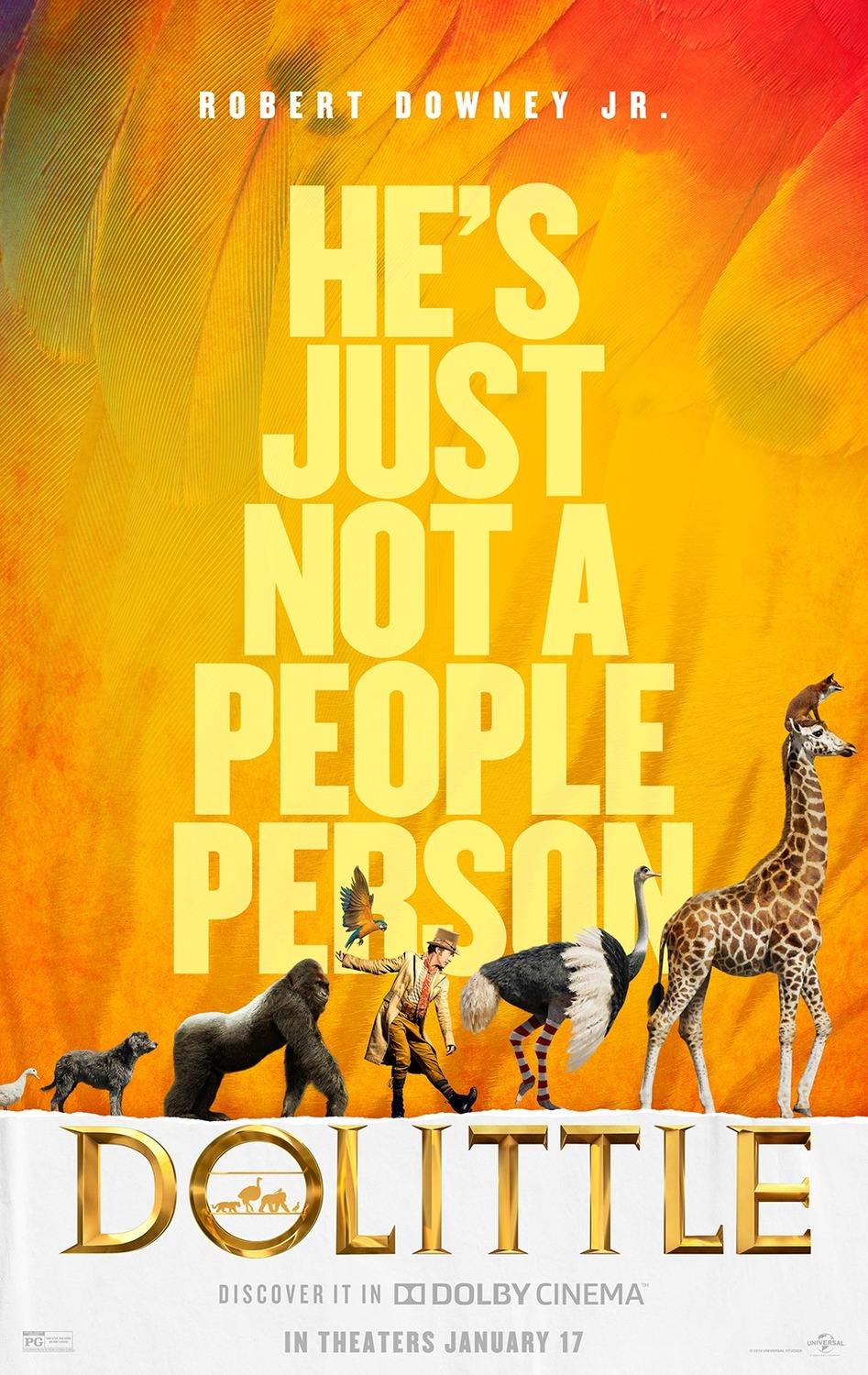 Remake do filme Dolittle com Robert Downey Jr ganha novo trailer 1 filme Dolittle com Robert Downey Jr