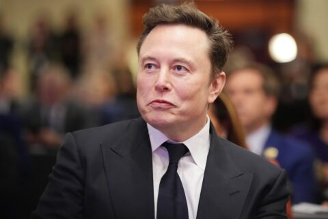 Foto do cachorro de Elon Musk