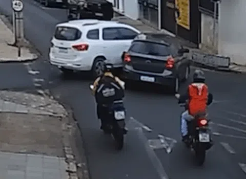Cão é lançado pela janela em acidente