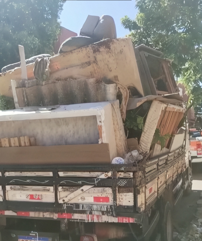 Resgate de 34 animais e a retirada de 6 toneladas