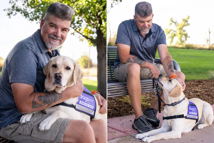 Labrador detecta problema de saúde e salva dono pela segunda vez. Conheça a história 2 hank ford hero dog tommy 102825 1 6d005abeabde44448c56f0b7a07572f4